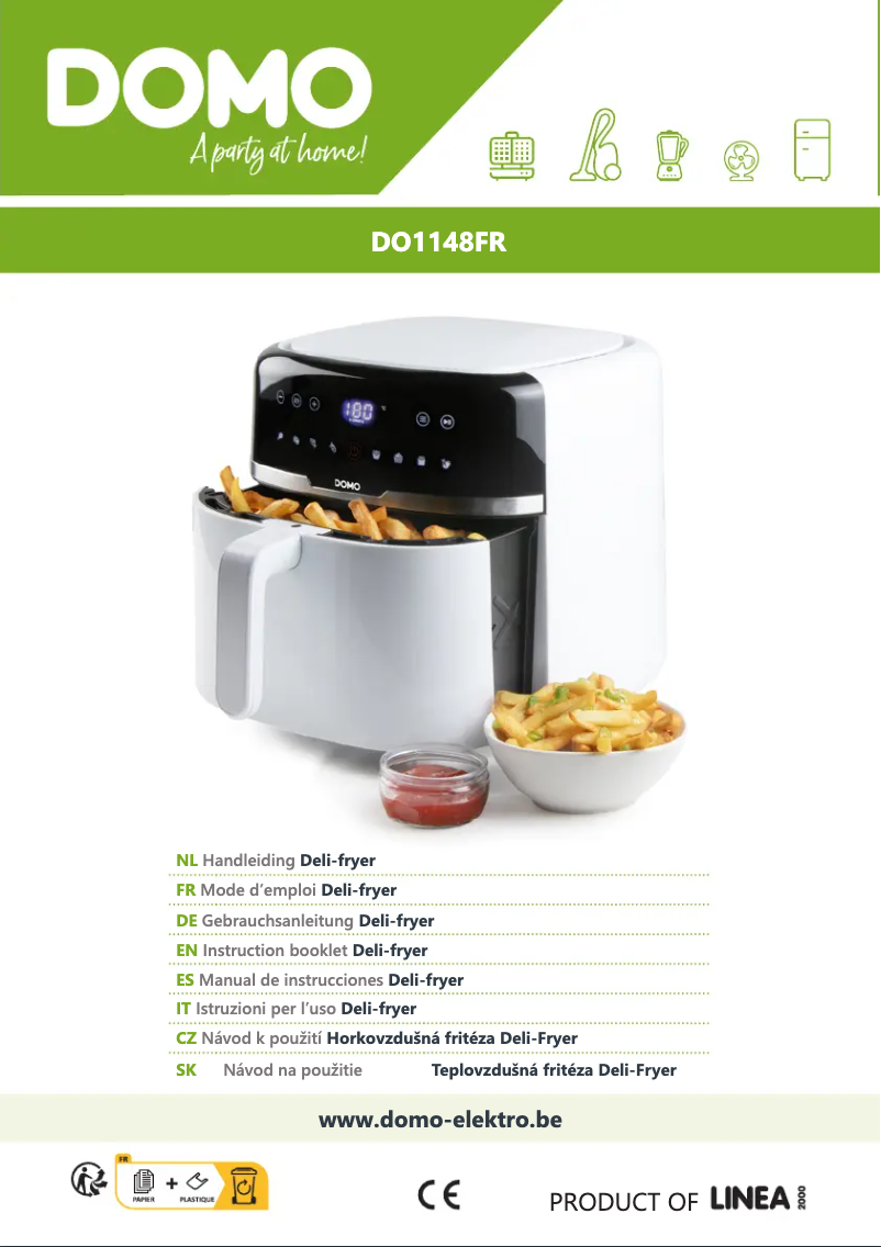Page 1 de la notice Manuel utilisateur Domo DO1148FR