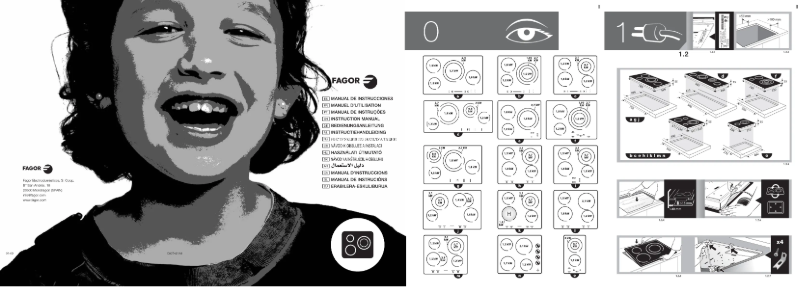 Page 1 de la notice Manuel utilisateur Fagor 2VFT-400AS