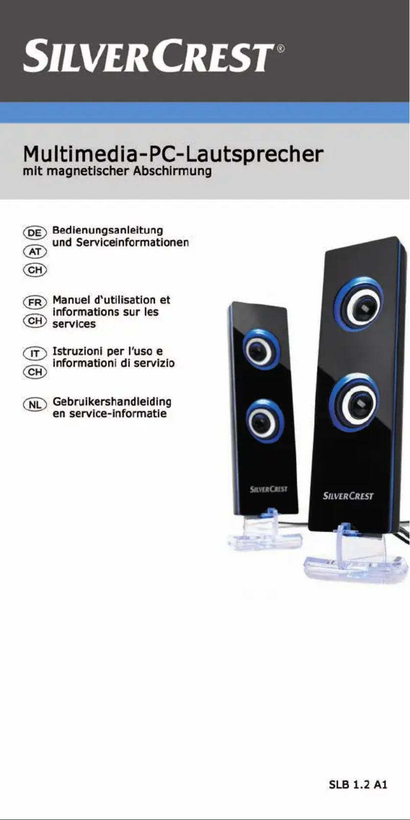Página 1 del manual Manual de usuario SilverCrest SLB 1.2 A1