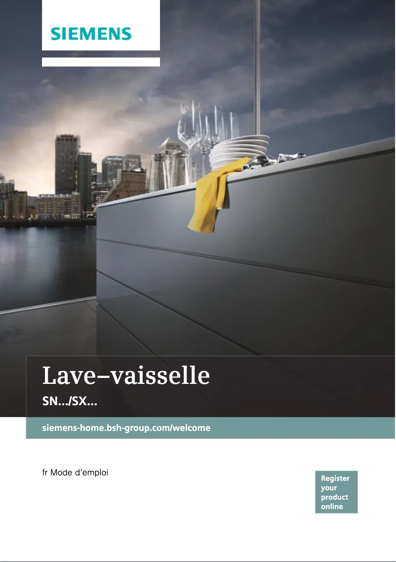 Page 1 de la notice Manuel utilisateur Siemens SN536S03MD