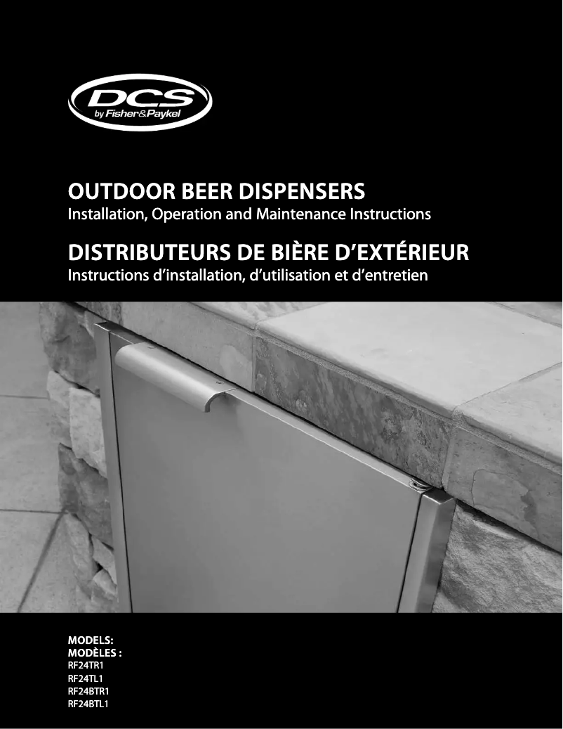 Page 1 de la notice Manuel utilisateur DCS RF24BTL2