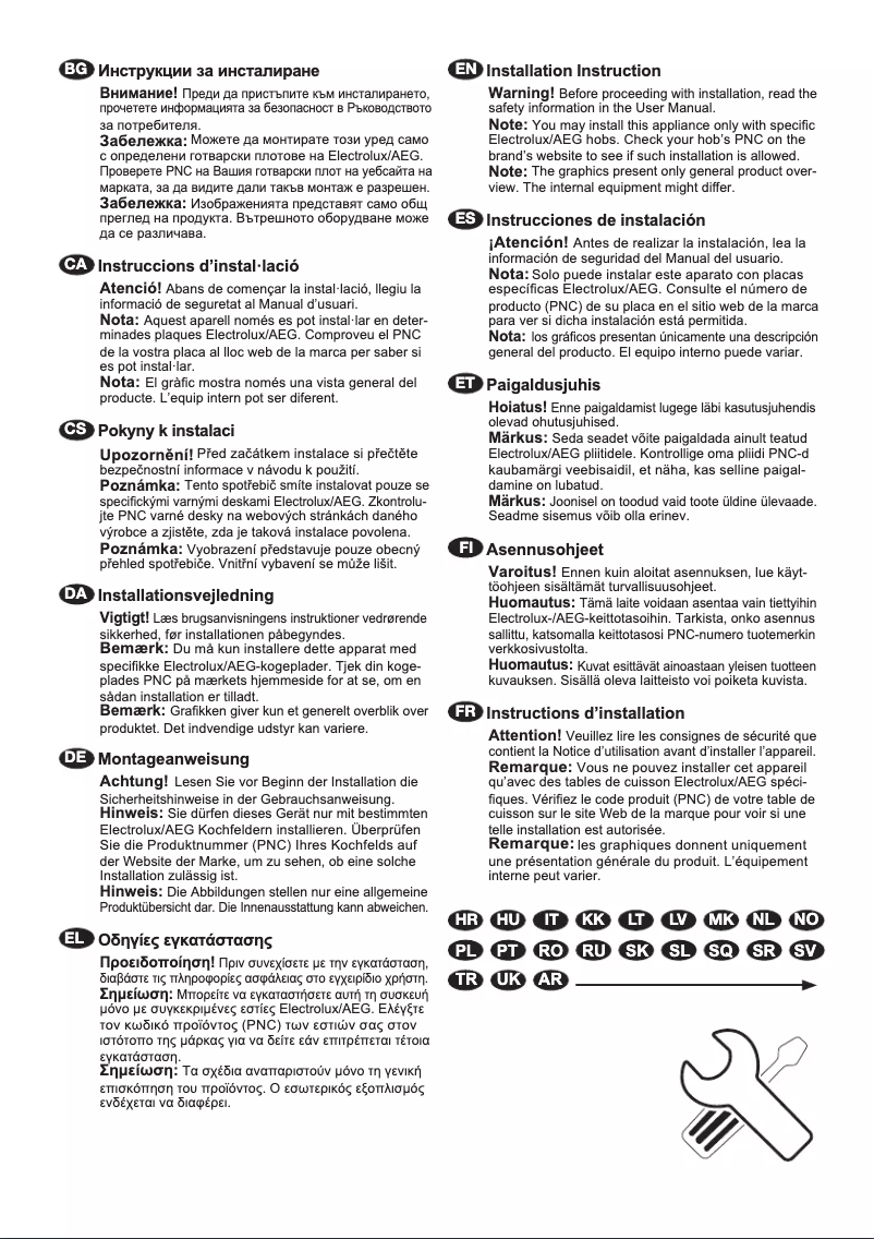 Página 1 del manual Manual de usuario Electrolux LSB2AE82S