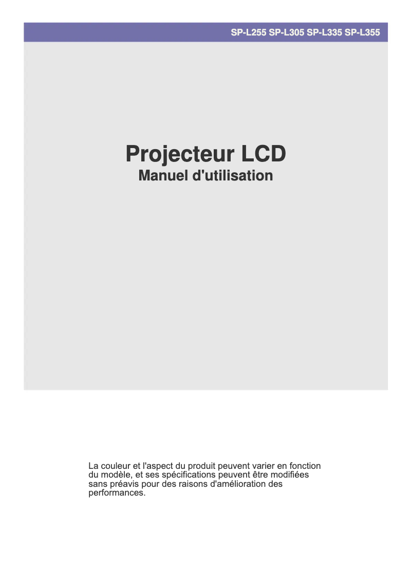 Página 1 del manual Manual de usuario Samsung L335