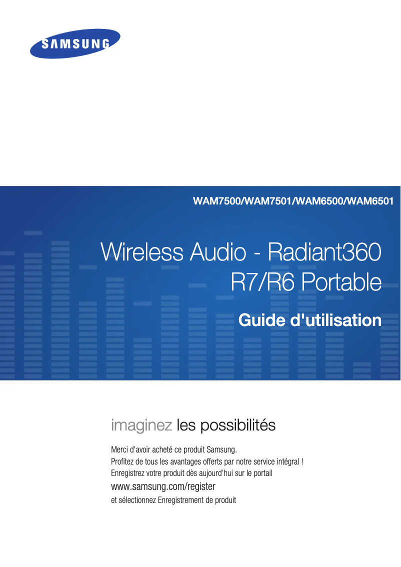 Página 1 del manual Manual de usuario Samsung WAM7500