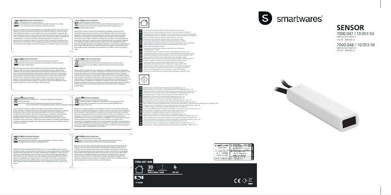 Page 1 of the manual User Manual Smartwares 10.053.54