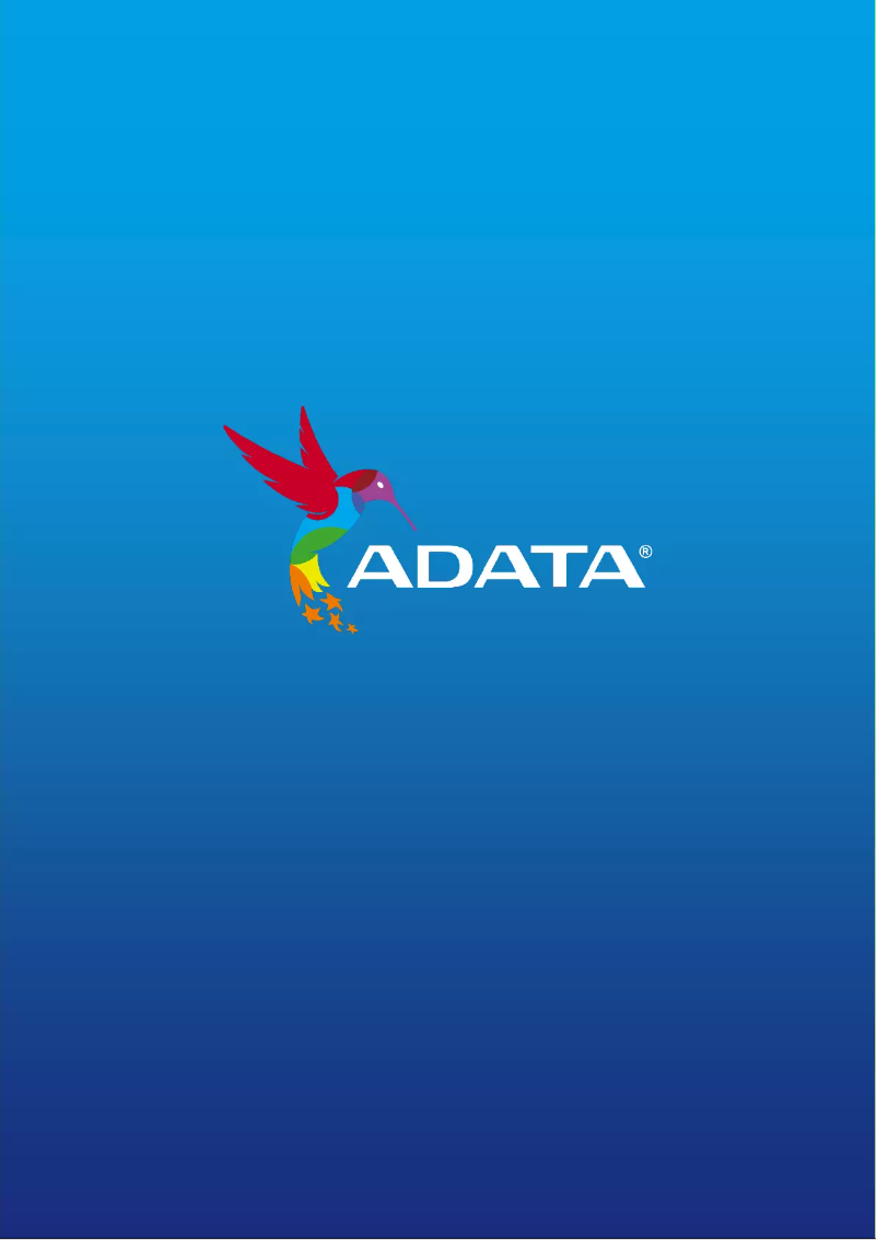 Page 1 de la notice Manuel utilisateur ADATA LEGEND 850 LITE