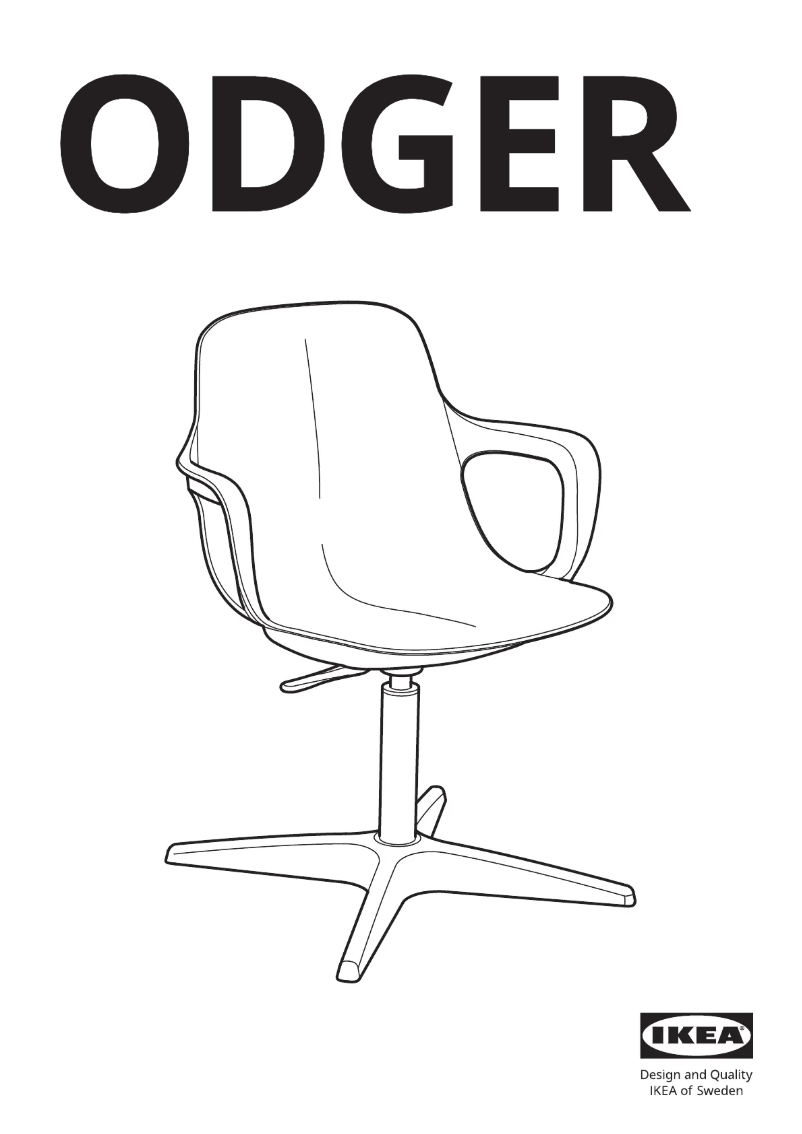 Page 1 de la notice Manuel utilisateur Ikea ODGER 703.086.85
