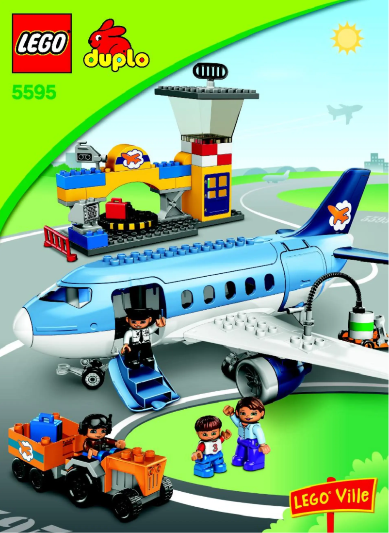 Page 1 de la notice Manuel utilisateur Lego Duplo 5595