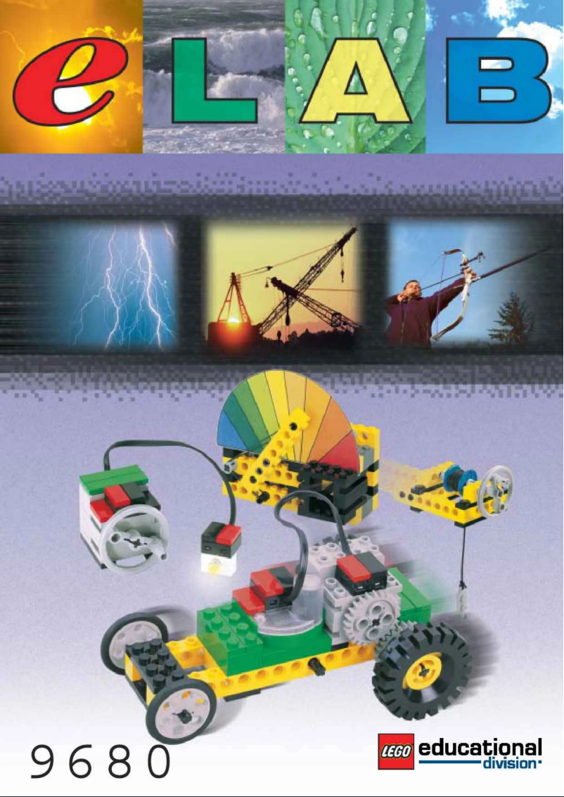 Page 1 of the manual User Manual Lego Education 9680
