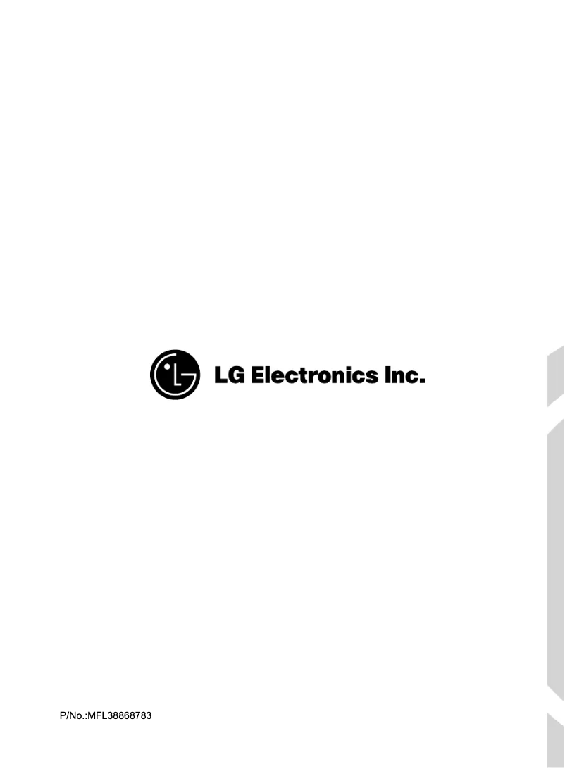 Page 1 de la notice Manuel utilisateur LG WD-1457AFD