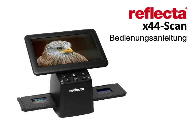 Page 1 de la notice Manuel utilisateur Reflecta x44-Scan