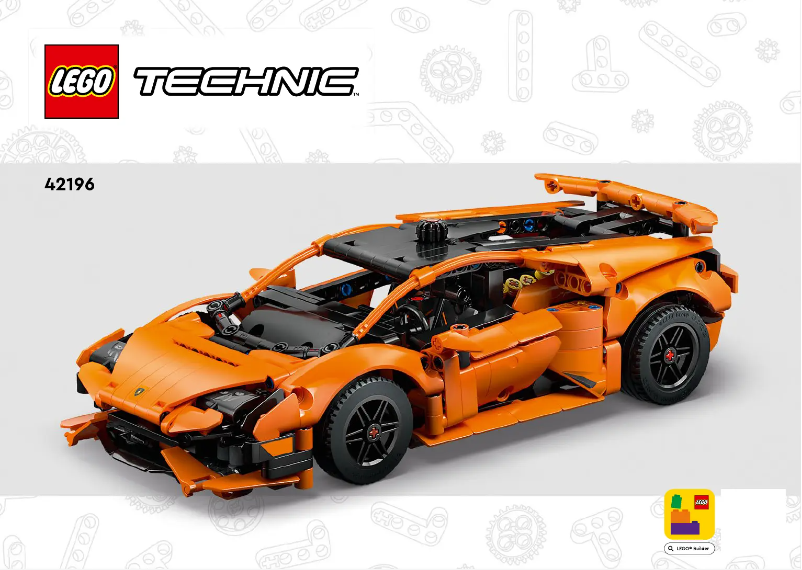 Página 1 del manual Manual de usuario Lego Technic 42196