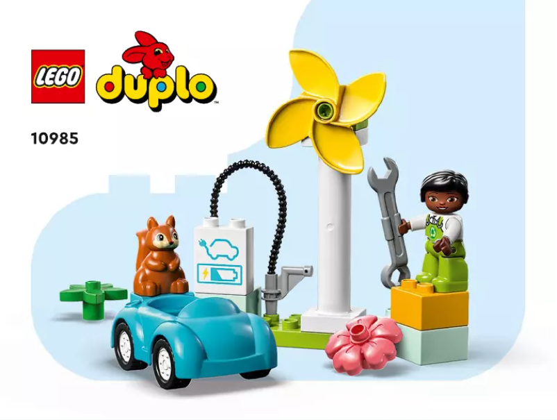 Página 1 del manual Manual de usuario Lego Duplo 10985