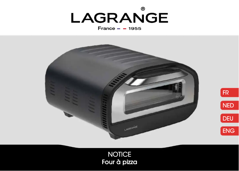 Page 1 de la notice Manuel utilisateur Lagrange 709001