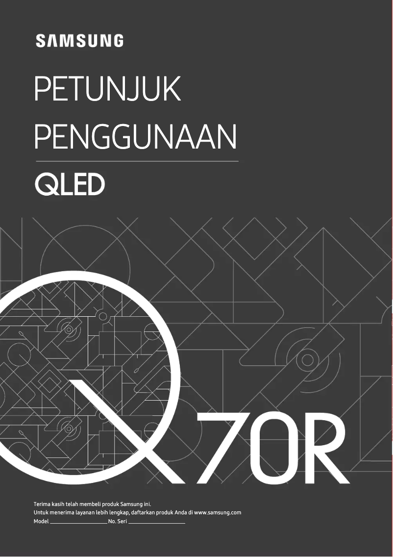 Página 1 del manual Manual de usuario Samsung QA49Q70RAK