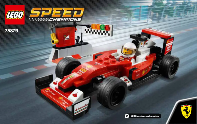 Página 1 del manual Manual de usuario Lego Speed Champions 75879