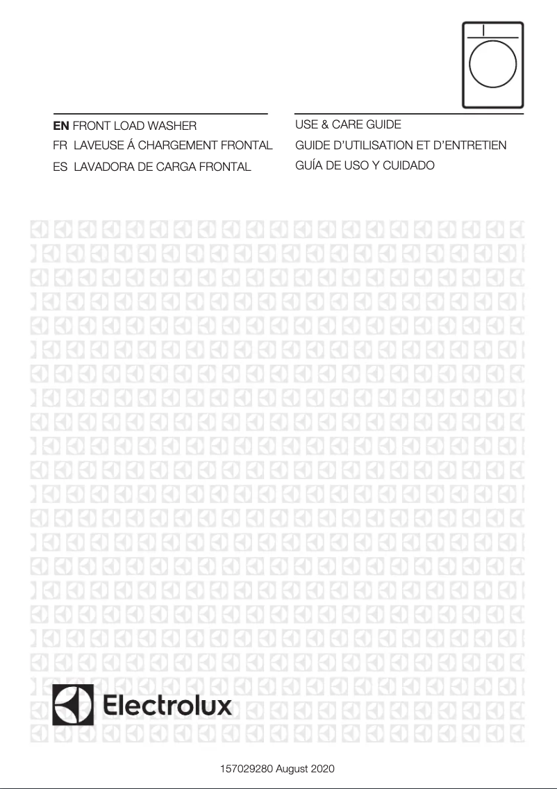 Page 1 de la notice Manuel utilisateur Electrolux ELFW4222AW