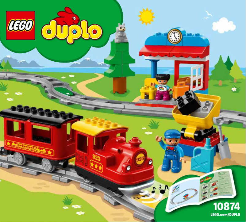 Page 1 de la notice Manuel utilisateur Lego Duplo 10874
