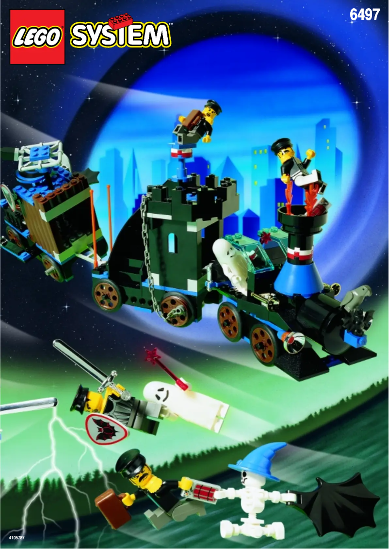 Page 1 de la notice Manuel utilisateur Lego Time Cruisers 6497