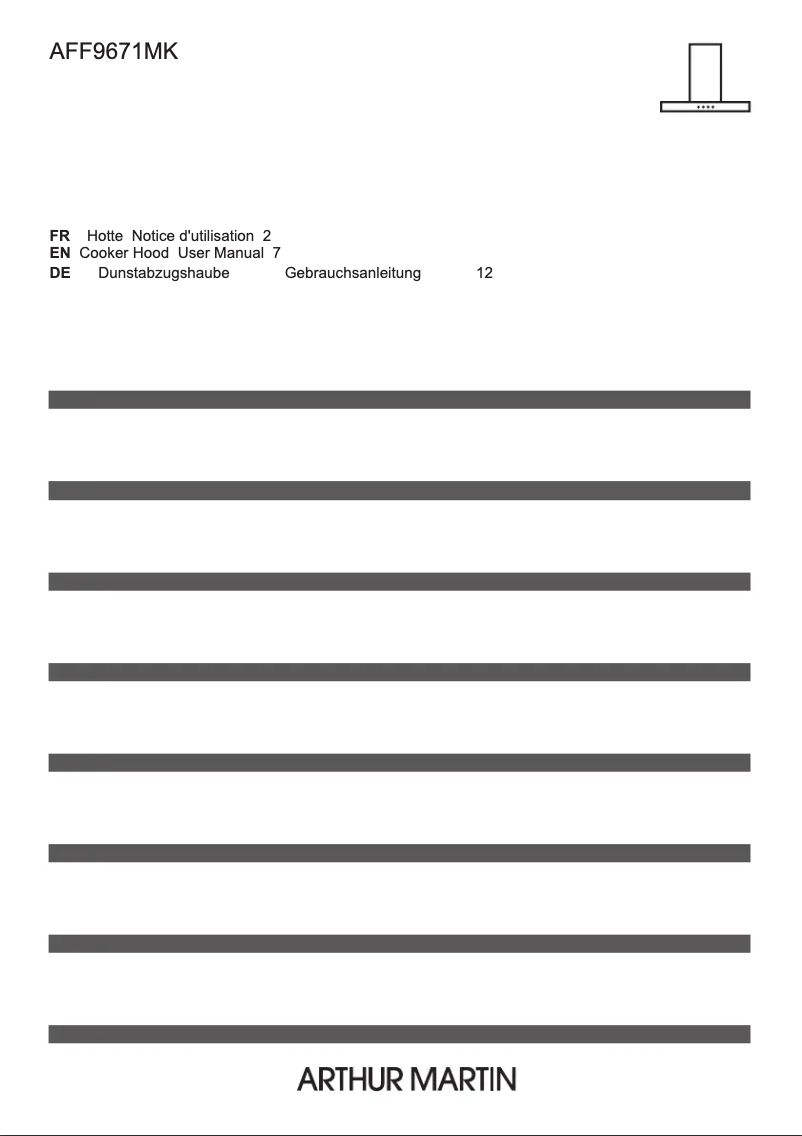 Página 1 del manual Manual de usuario Electrolux AFF9671MK