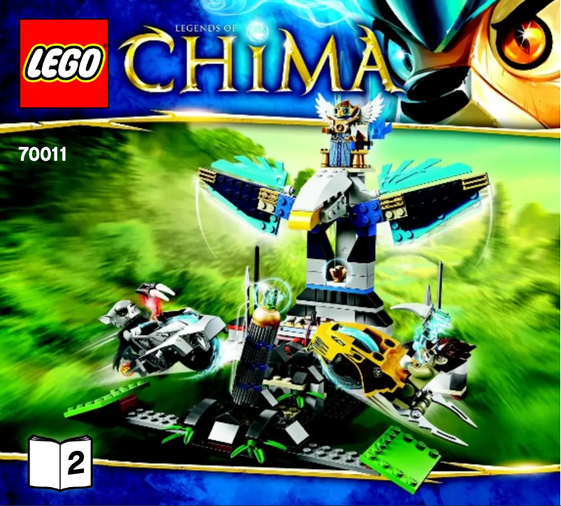 Page 1 of the manual User Manual Lego Chima 70011