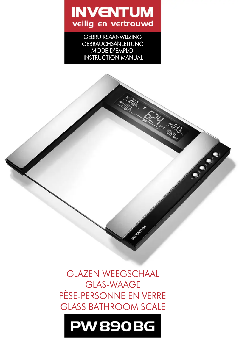 Page 1 de la notice Manuel utilisateur Inventum PW890BG