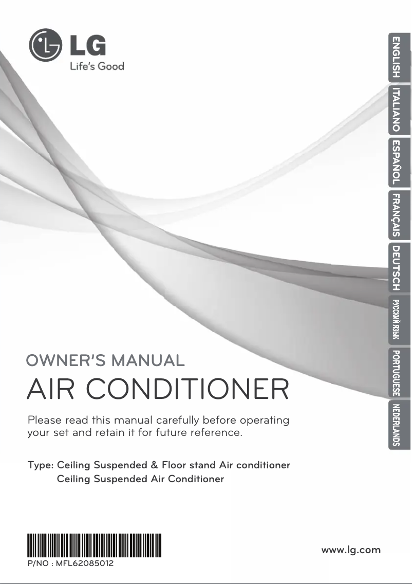 Page 1 de la notice Manuel utilisateur LG UV60