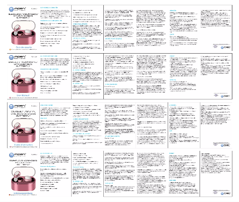 Page 1 de la notice Manuel utilisateur Imperii Electronics TE.03.0357.09