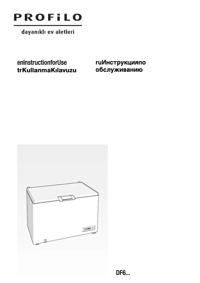 Page 1 de la notice Manuel utilisateur Profilo DF6026W2VV