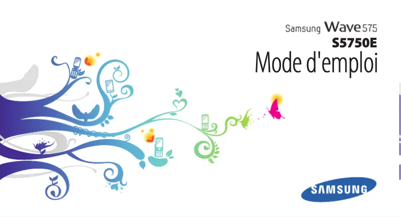 Página 1 del manual Manual de usuario Samsung Wave GT-S5750E