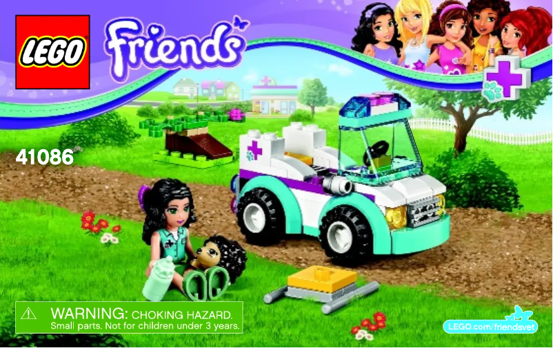 Página 1 del manual Manual de usuario Lego Friends 41086