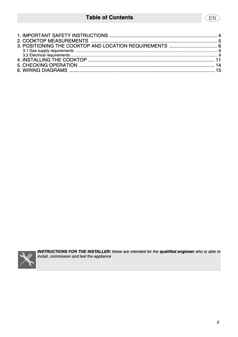 Image de la première page du manuel de l'appareil PU64ES