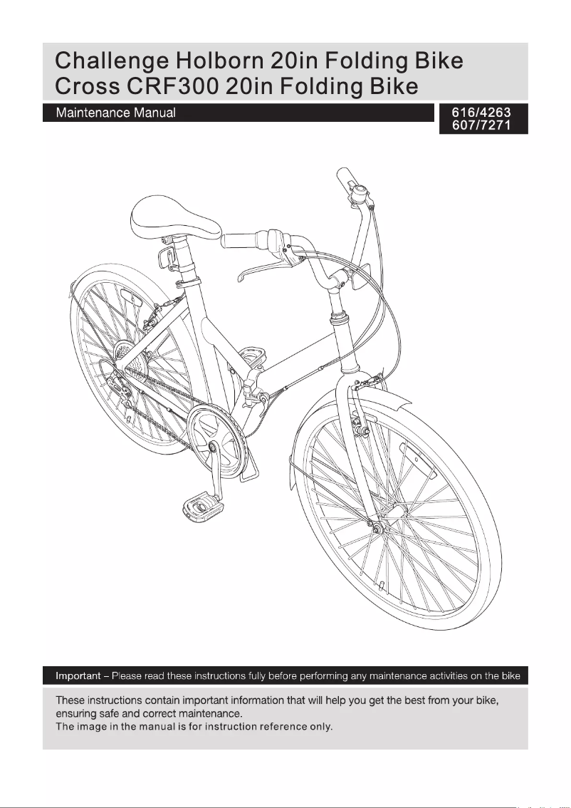 Page 1 de la notice Manuel utilisateur Cross CRF300