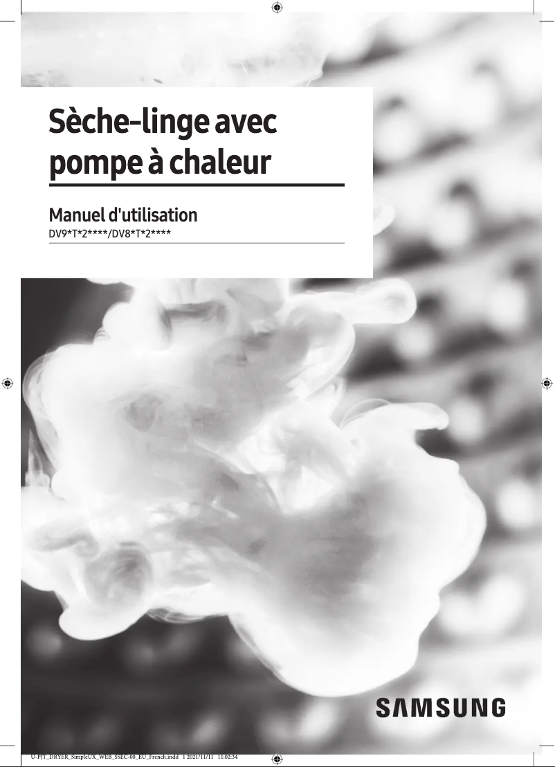 Página 1 del manual Manual de usuario Samsung DV90T7240BX