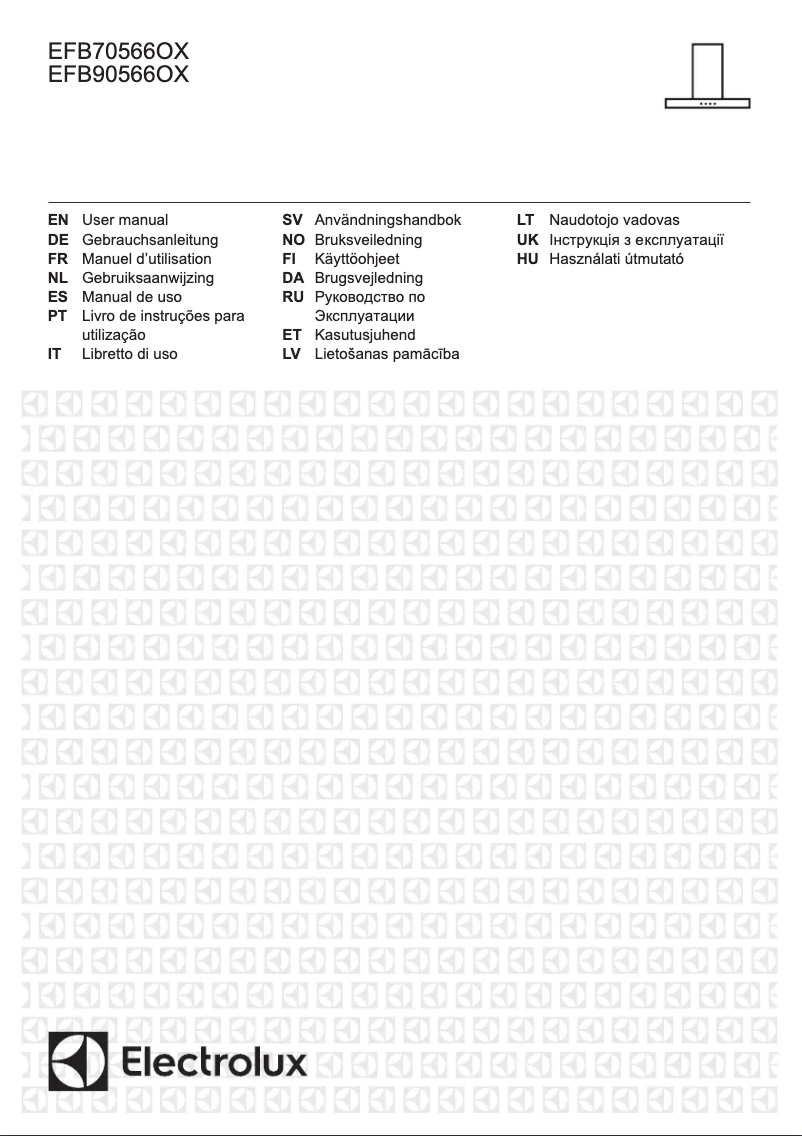 Página 1 del manual Manual de usuario Electrolux EFB70566OX