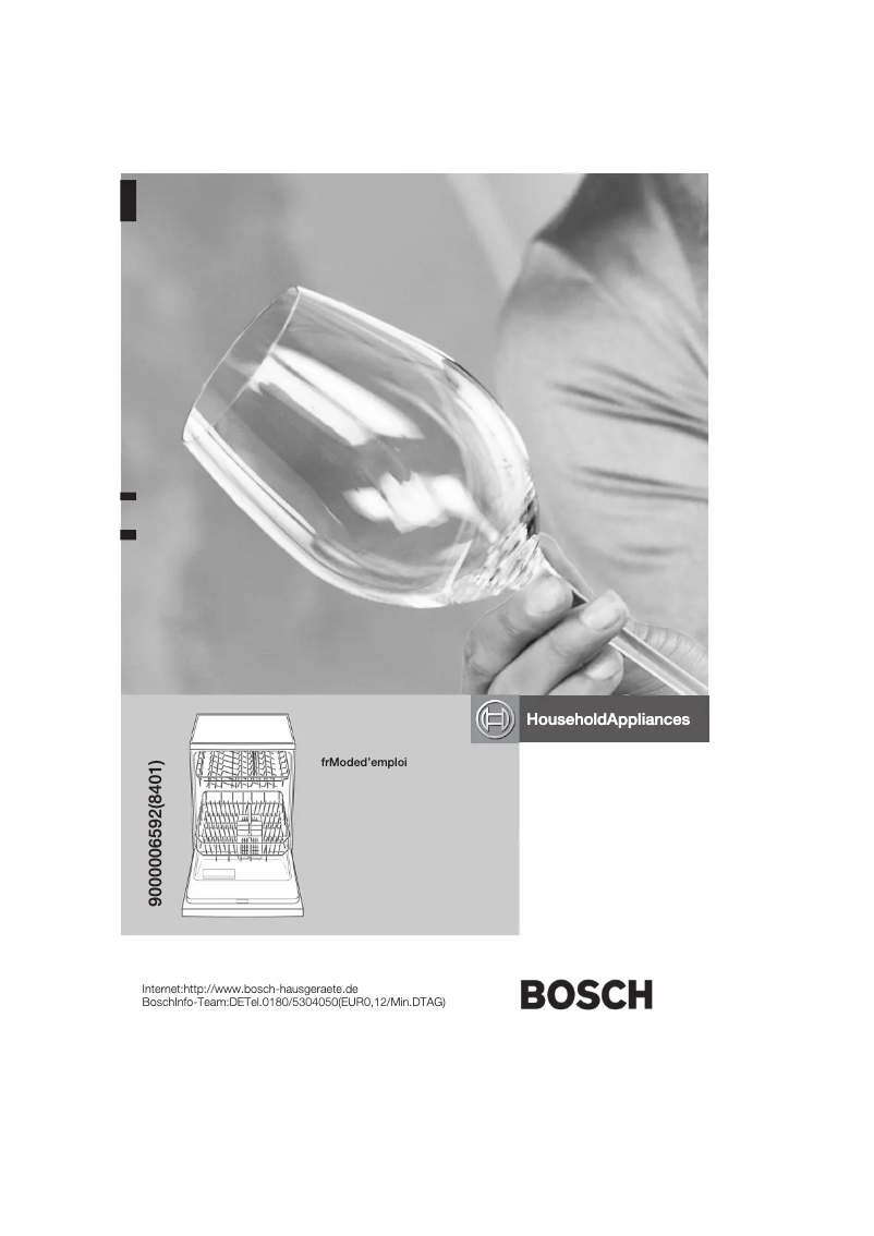 Page 1 de la notice Manuel utilisateur Bosch SGS09T12EU