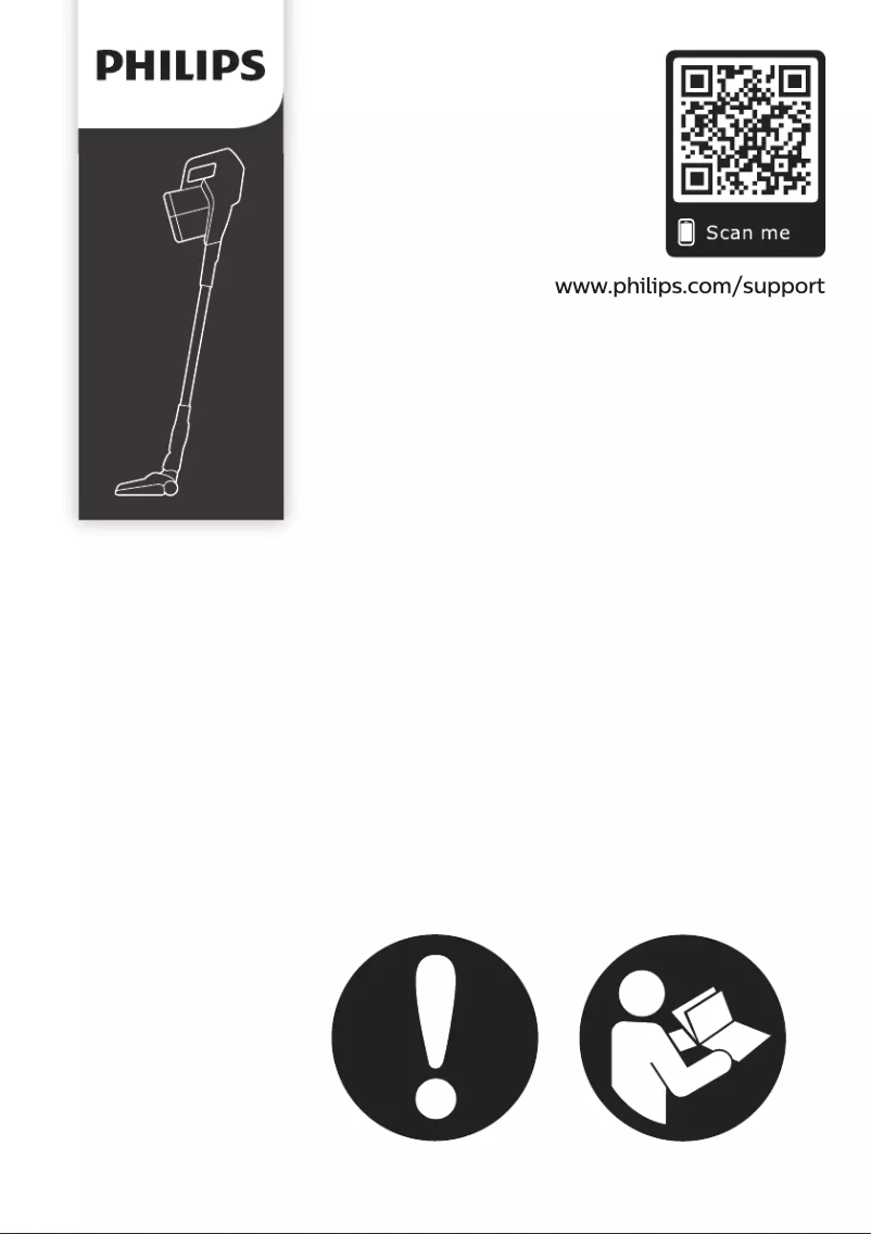 Página 1 del manual Manual de usuario Philips SpeedPro Aqua FC6728