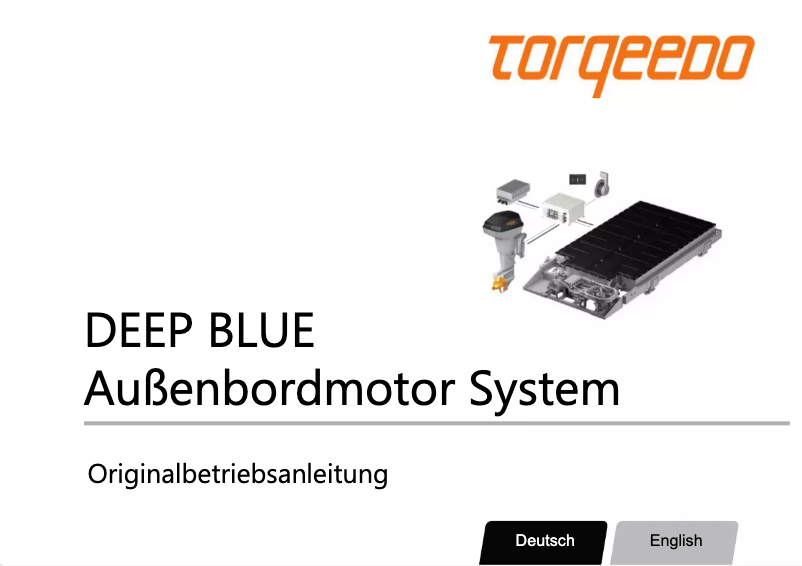 Page 1 of the manual User Manual Torqeedo Deep Blue 50 R