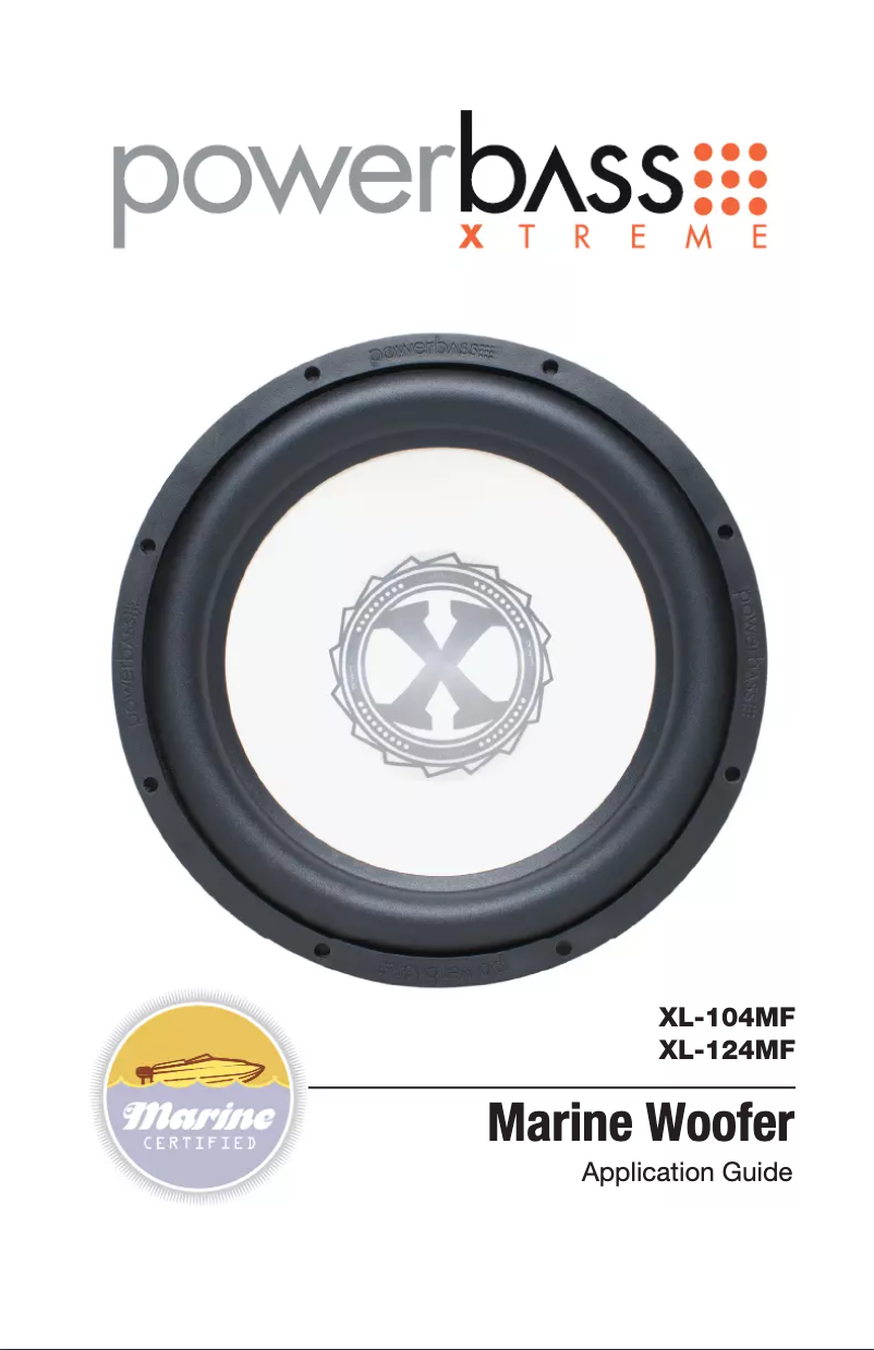 Página 1 del manual Manual de usuario PowerBass XL-124MF