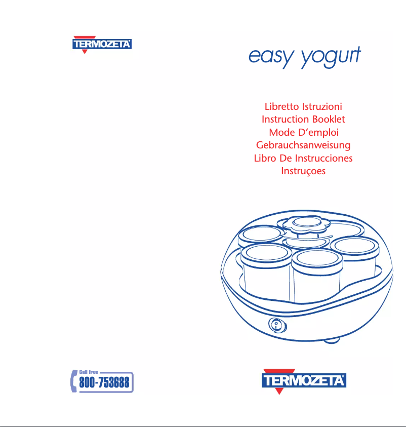 Page 1 de la notice Manuel utilisateur Termozeta 75105