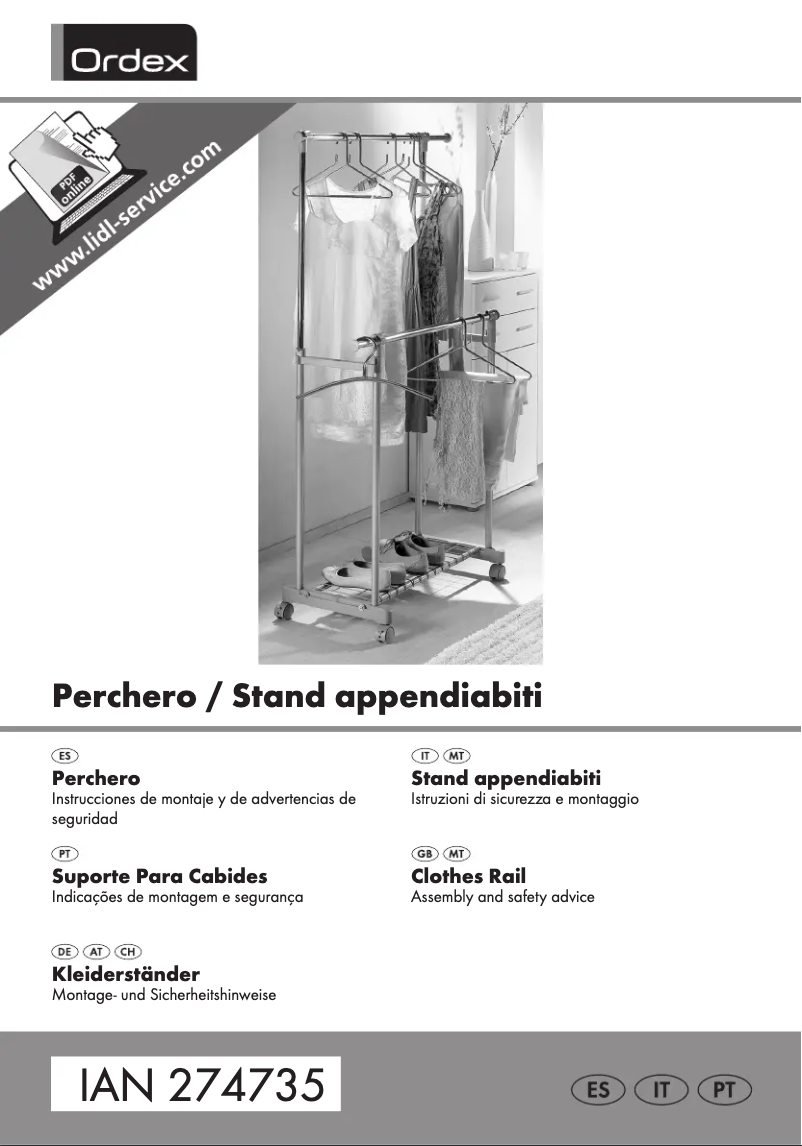 Page 1 de la notice Manuel utilisateur Ordex HG01023