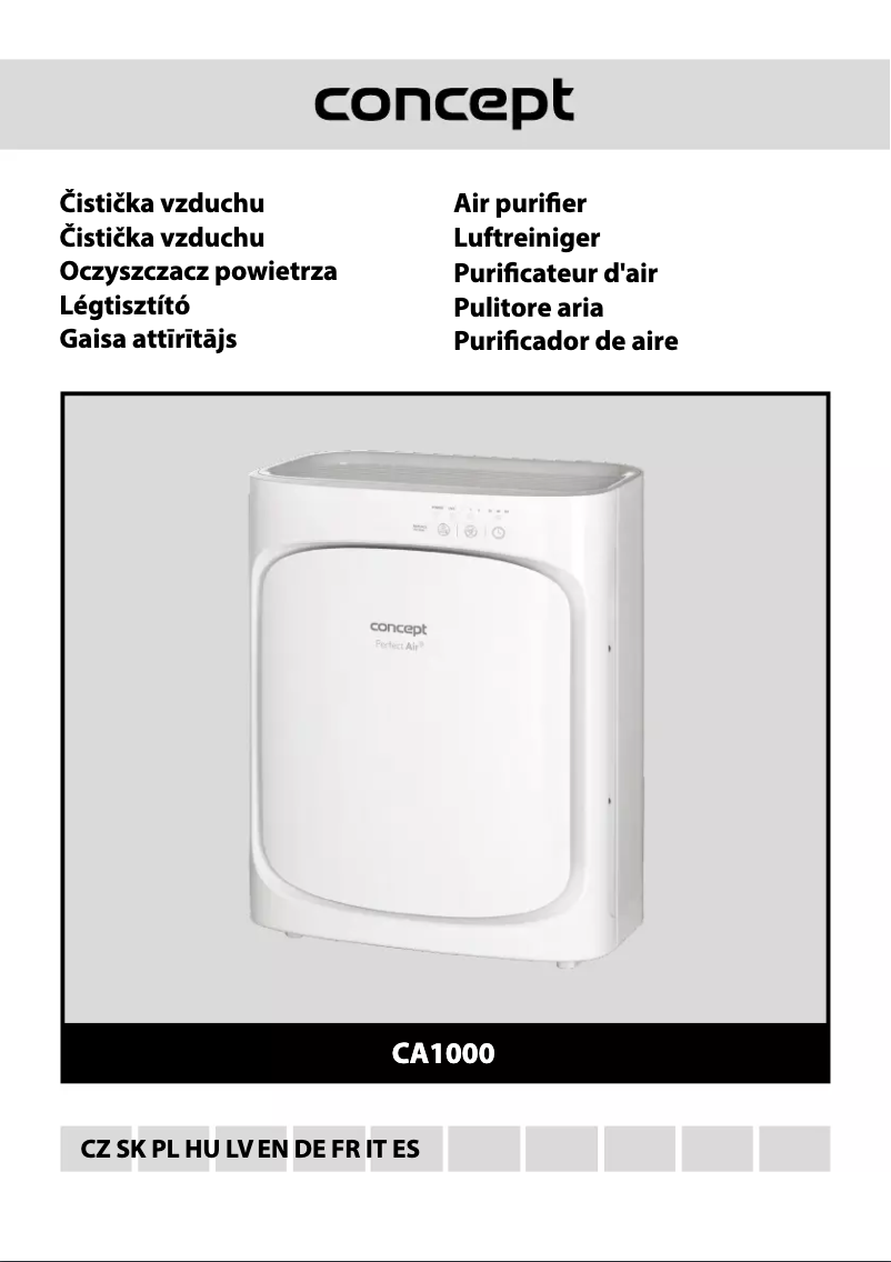 Página 1 del manual Manual de usuario Concept Perfect Air CA1000