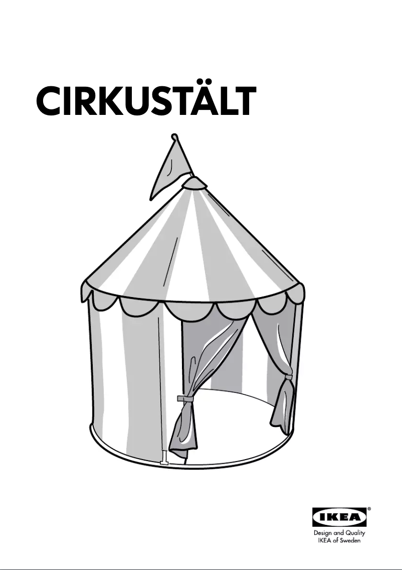 Page 1 de la notice Manuel utilisateur Ikea CIRCUSTALT