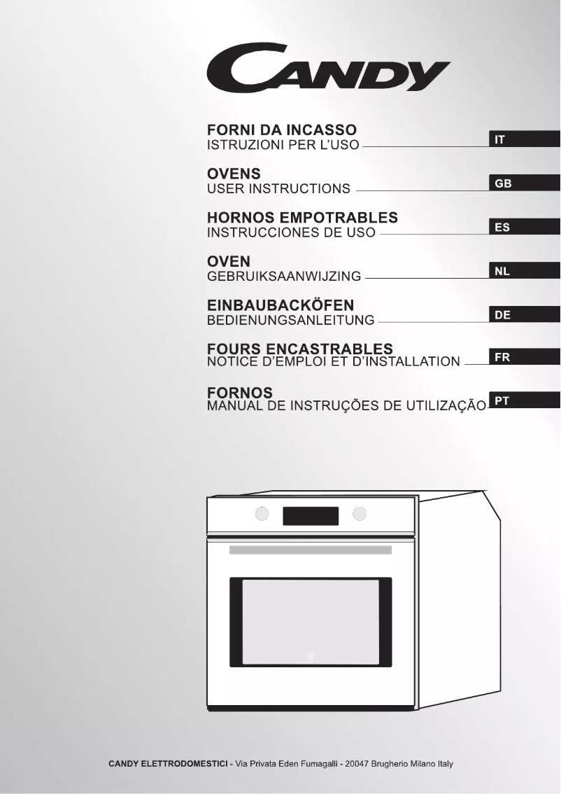 Page 1 de la notice Manuel utilisateur Candy FPP 6690 X