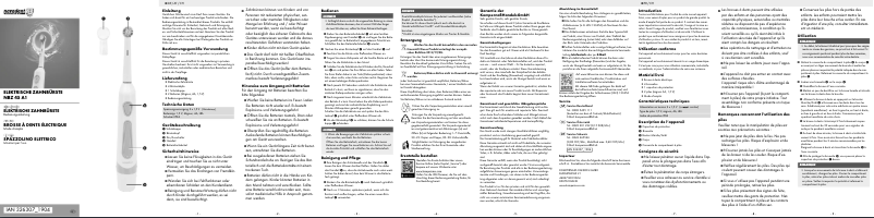 Page 1 de la notice Manuel utilisateur Dentalux NBZ 45 A1