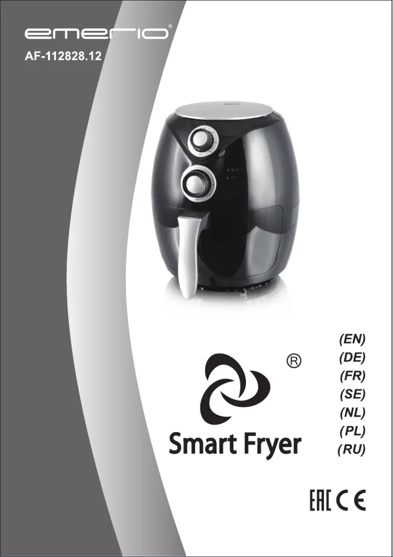 Page 1 de la notice Manuel utilisateur Emerio AF-112828.12