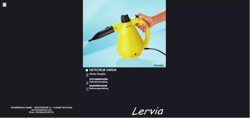 Página 1 del manual Manual de usuario Lervia KH 2424