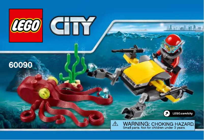 Página 1 del manual Manual de usuario Lego City 60090