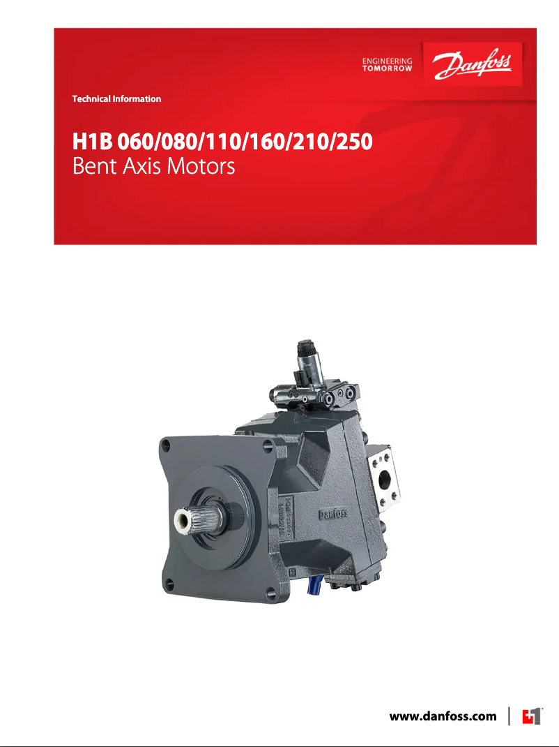 Page 1 de la notice Manuel utilisateur Danfoss H1B