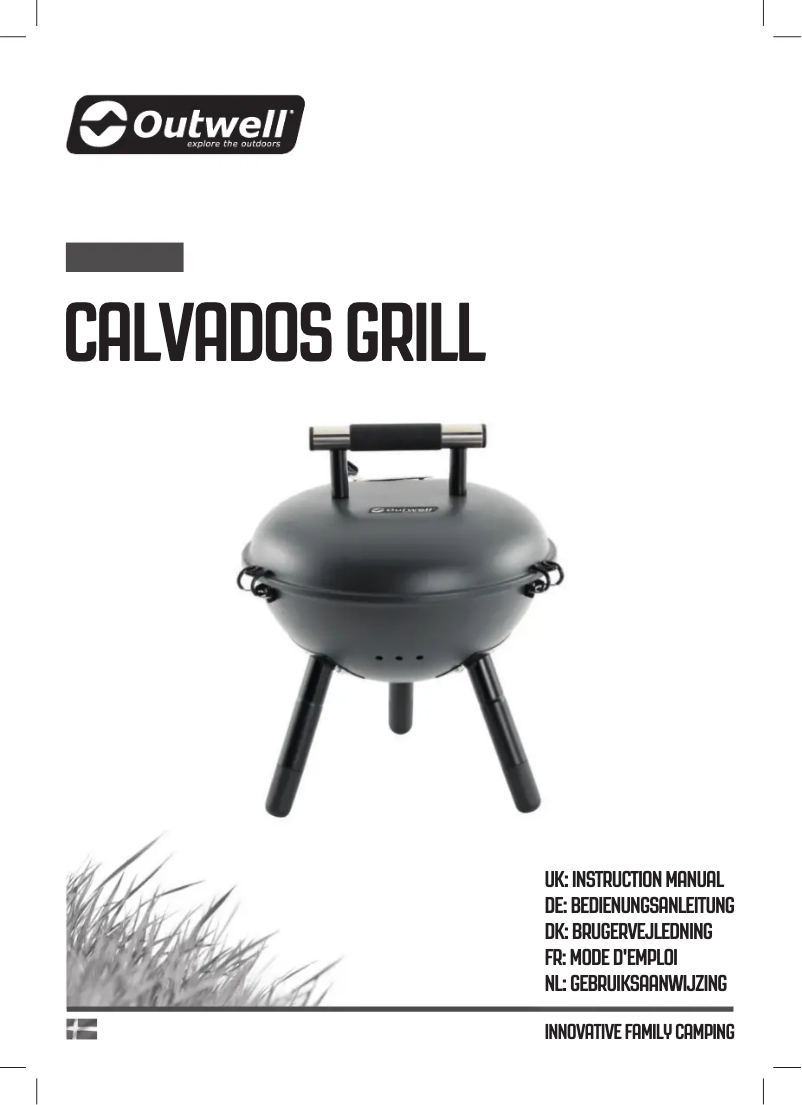 Page 1 de la notice Manuel utilisateur Outwell Calvados
